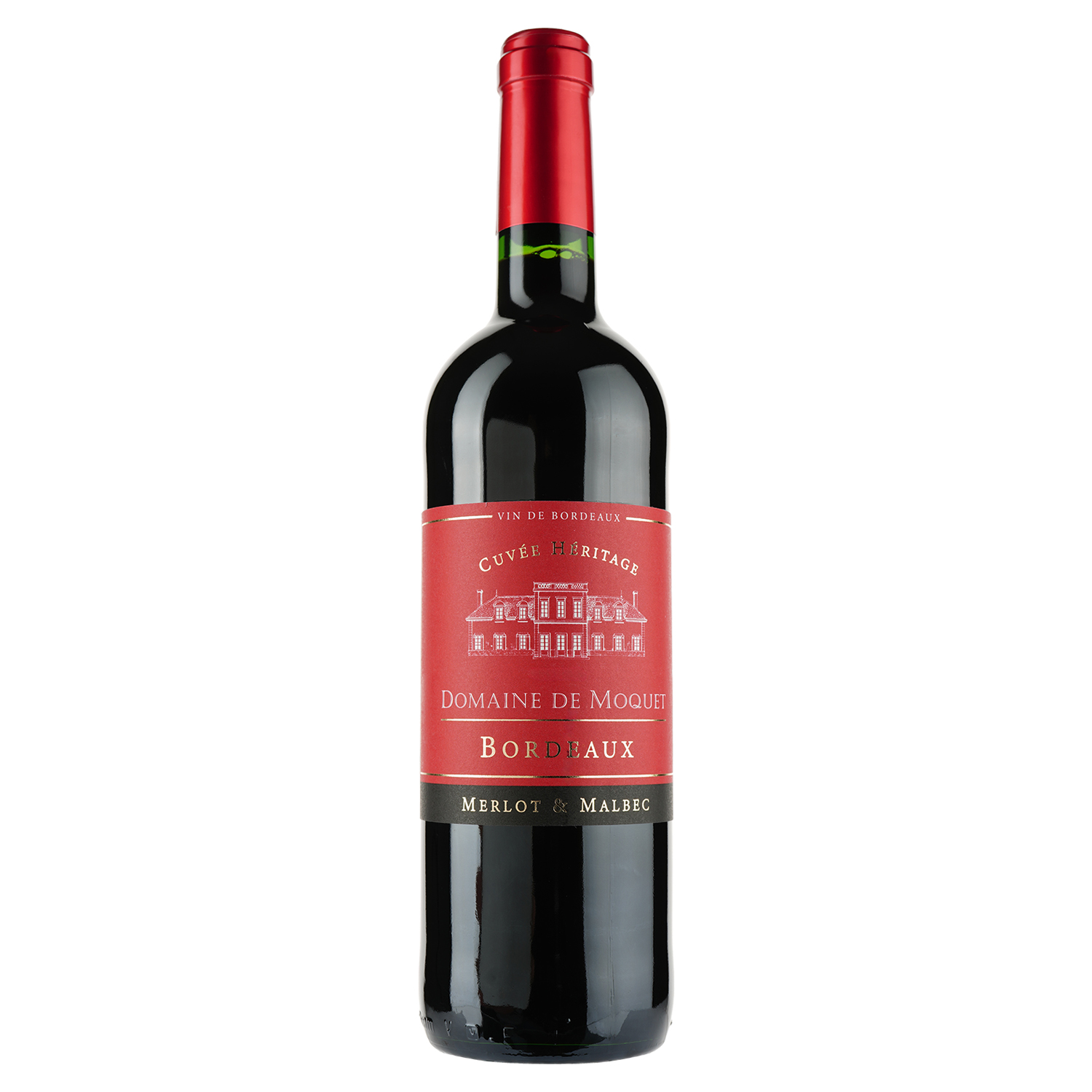 Вино Domaine de Moquet Bordeaux 2020, красное, сухое 0,75 л (897544) - фото 1