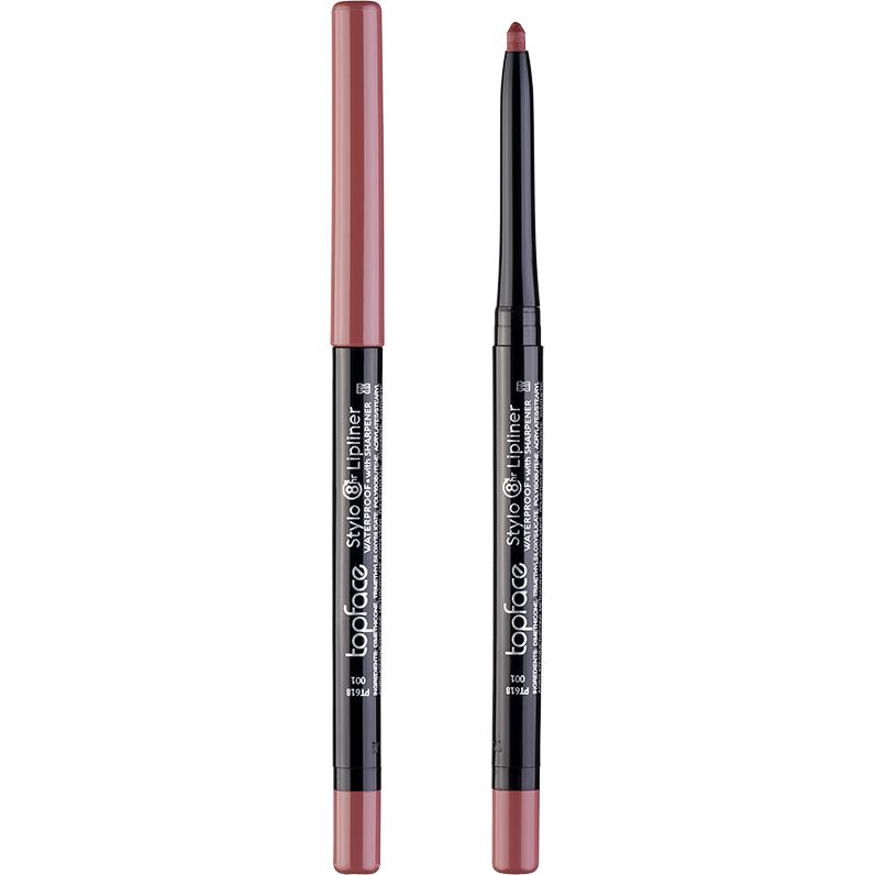 Олівець для губ TopFace Stylo Lipliner PT618 відтінок 001 0.29 г - фото 2