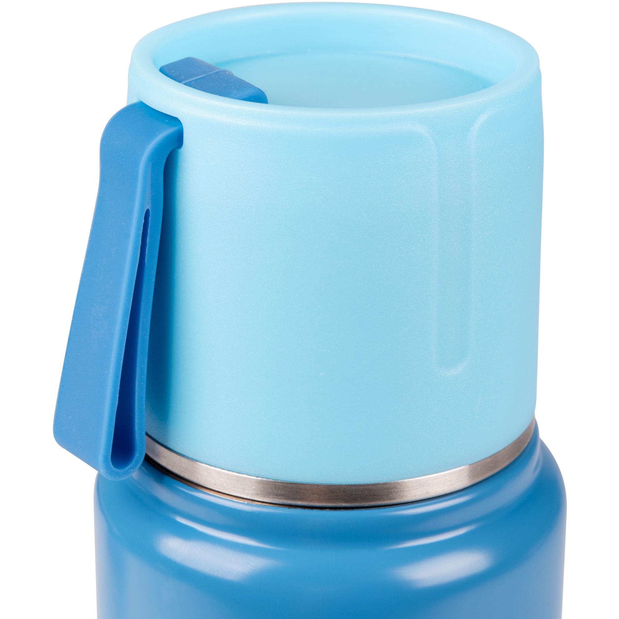 Термос Yes Fusion з чашкою блакитний 500 мл (708209) - фото 6
