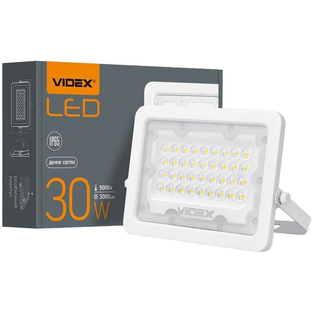 Прожектор Videx LED F2e 30W 5000K (VL-F2e-305W) - фото 1