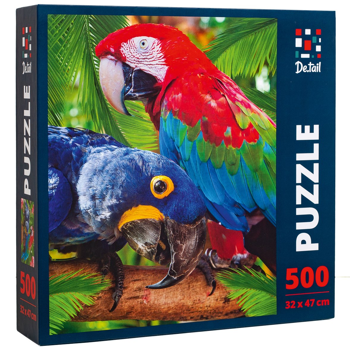 Пазл De.tail Parrots, 500 элементов - фото 1