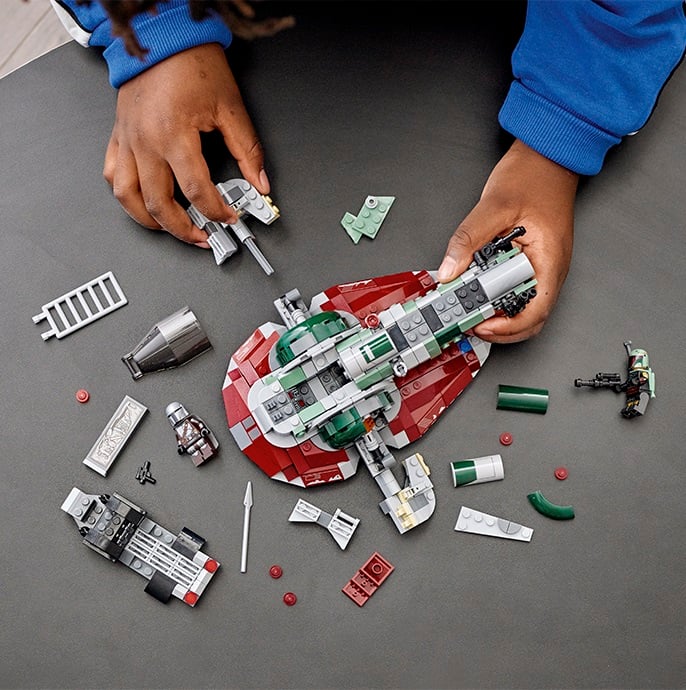 Конструктор LEGO Star Wars Зореліт Боби Фетта, 593 деталі (75312) - фото 9