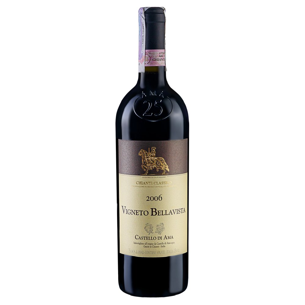 Вино Castello di Ama Chianti Classico DOCG Vigneto Bellavista 2006 красное, сухое, 13%, 0,75 л - фото 1