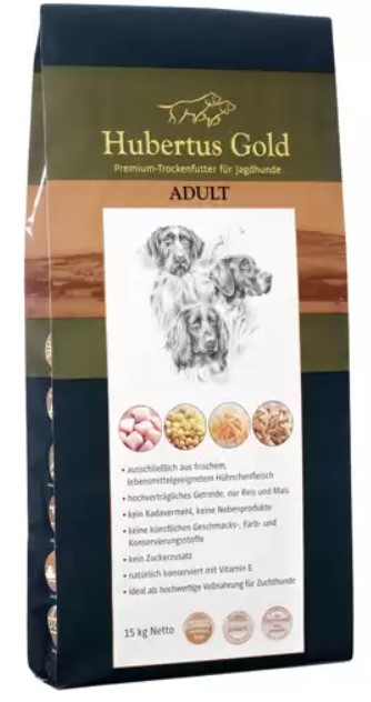 Сухой корм для взрослых собак Hubertus Gold Adult, 14 кг - фото 1