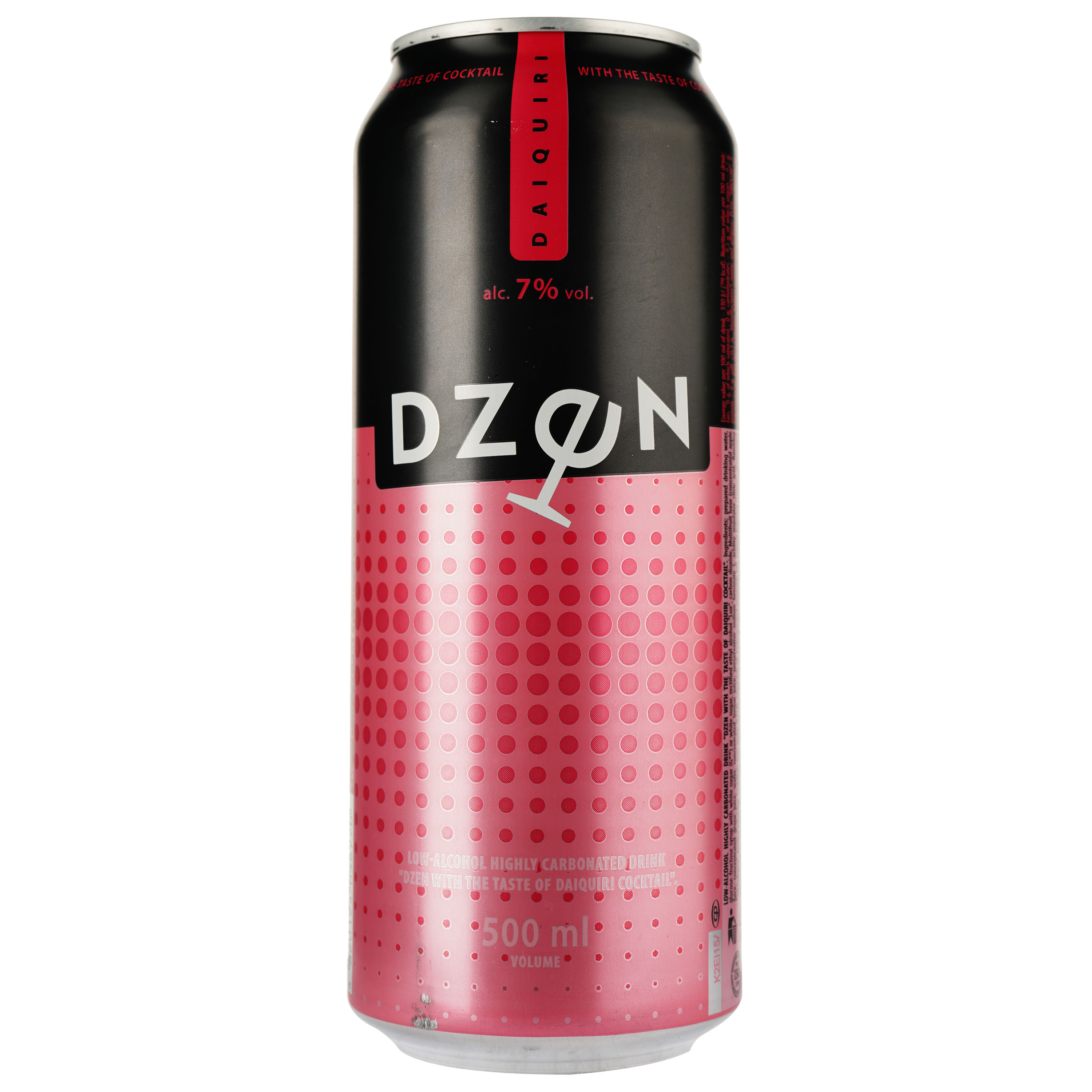 Напій слабоалкогольний Dzen зі смаком коктейю Дайкірі, 7%, з/б, 0,5 л - фото 1