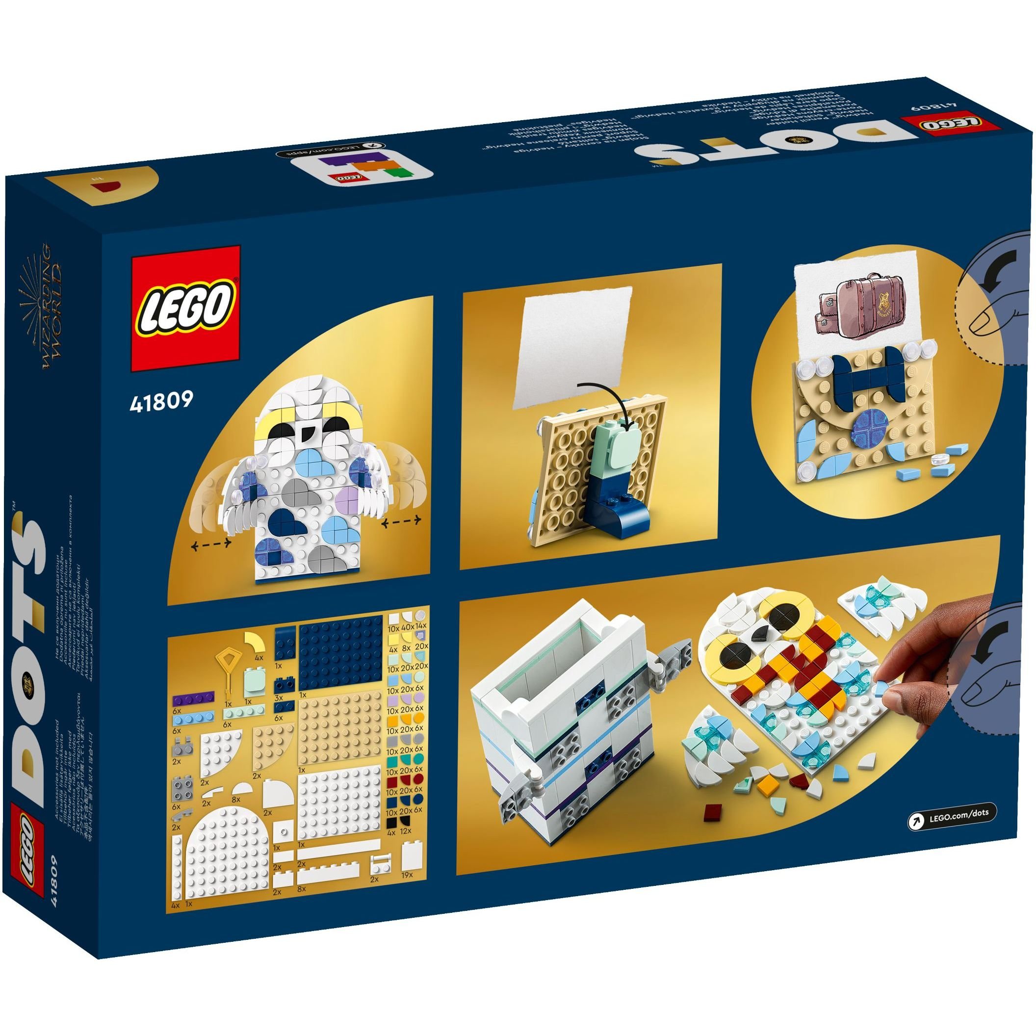 Конструктор LEGO DOTs Гедвіґа. Підставка для олівців, 518 деталей (41809) - фото 3