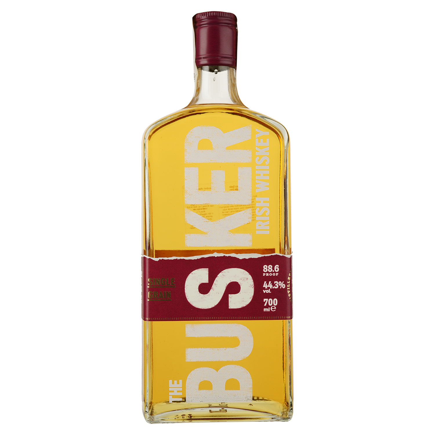 Виски Busker Single Grain, 44,3 %, 0,7 л - фото 1