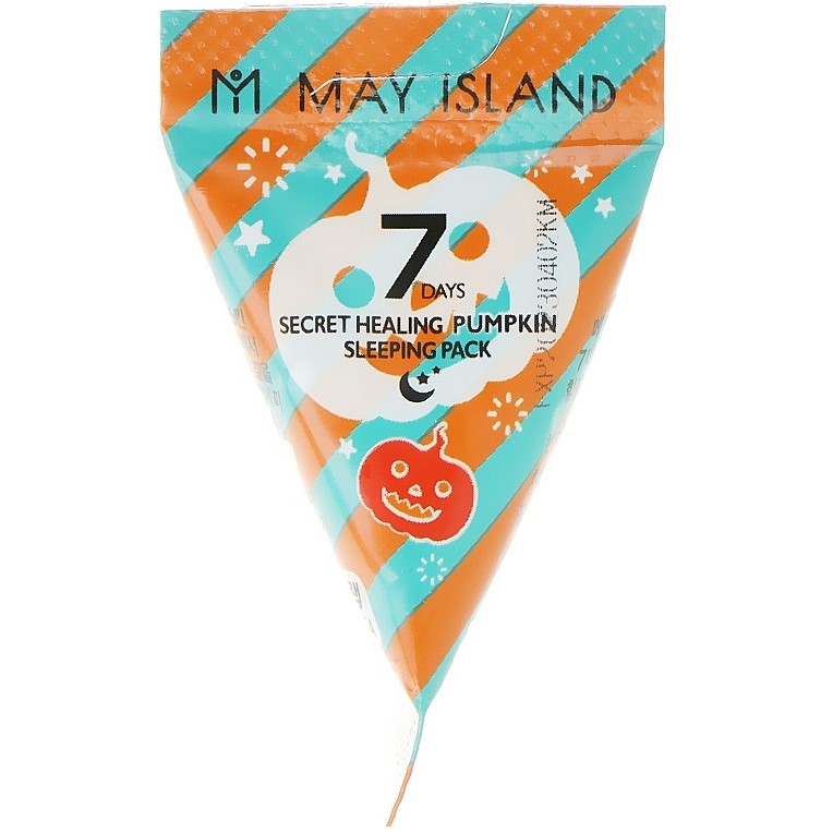 Ночная маска с экстрактом тыквы May Island 7 Days Secret Healing Pumpkin Sleeping Pack - фото 1