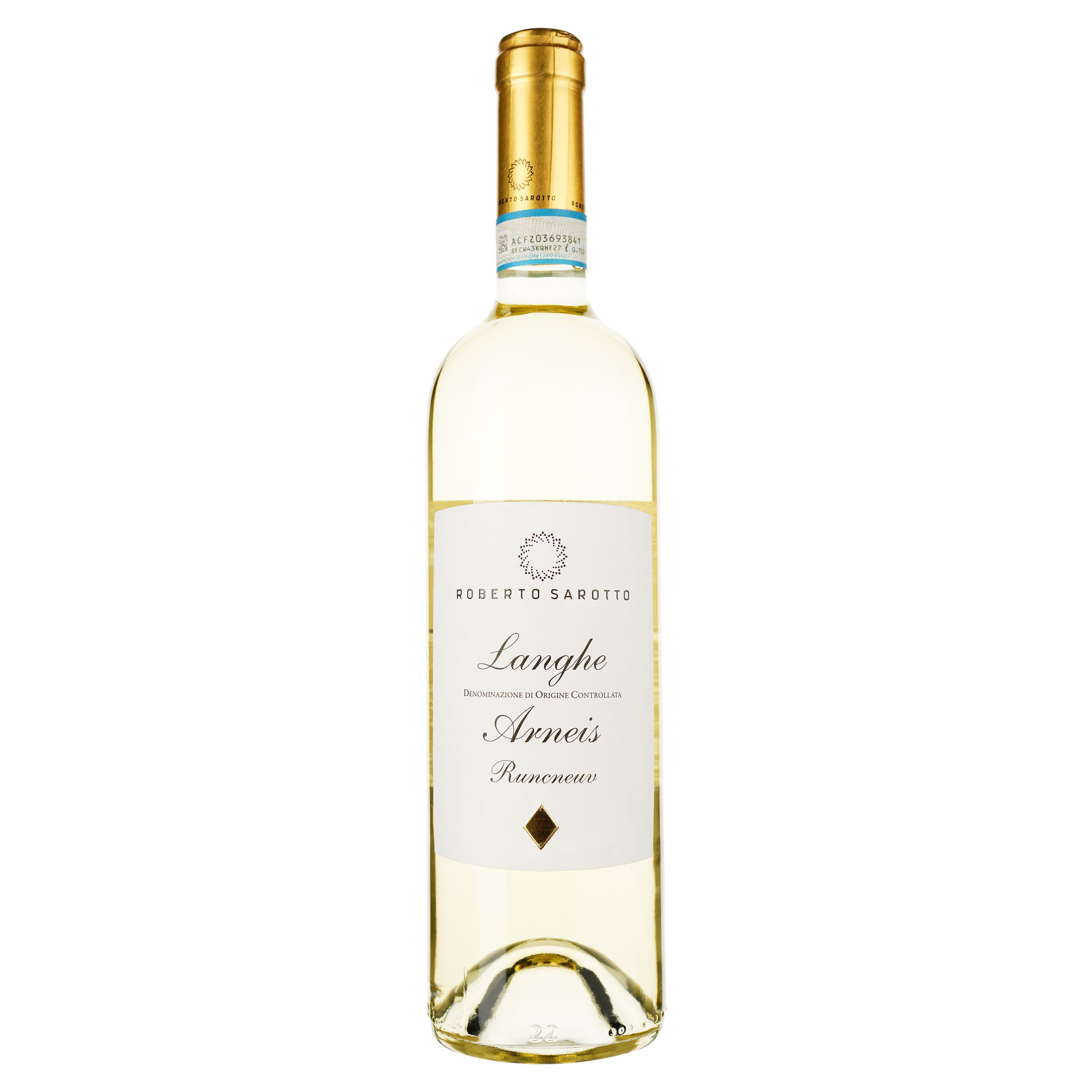 Вино Roberto Sarotto Langhe Arneis DOC, біле, сухе, 0,75 л - фото 1