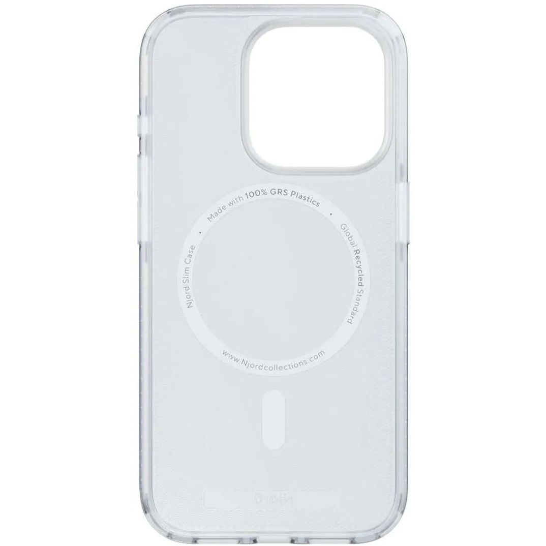 Чохол-накладка Njord 100% GRS MagSafe Case Translucent для iPhone 15 Pro - фото 5