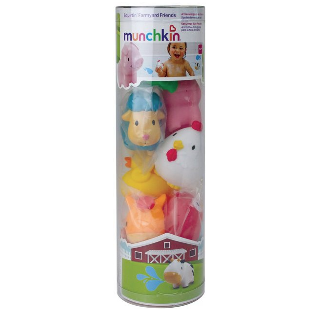 Набір іграшок для ванни Munchkin Ферма, 8 шт. (01196601) - фото 3