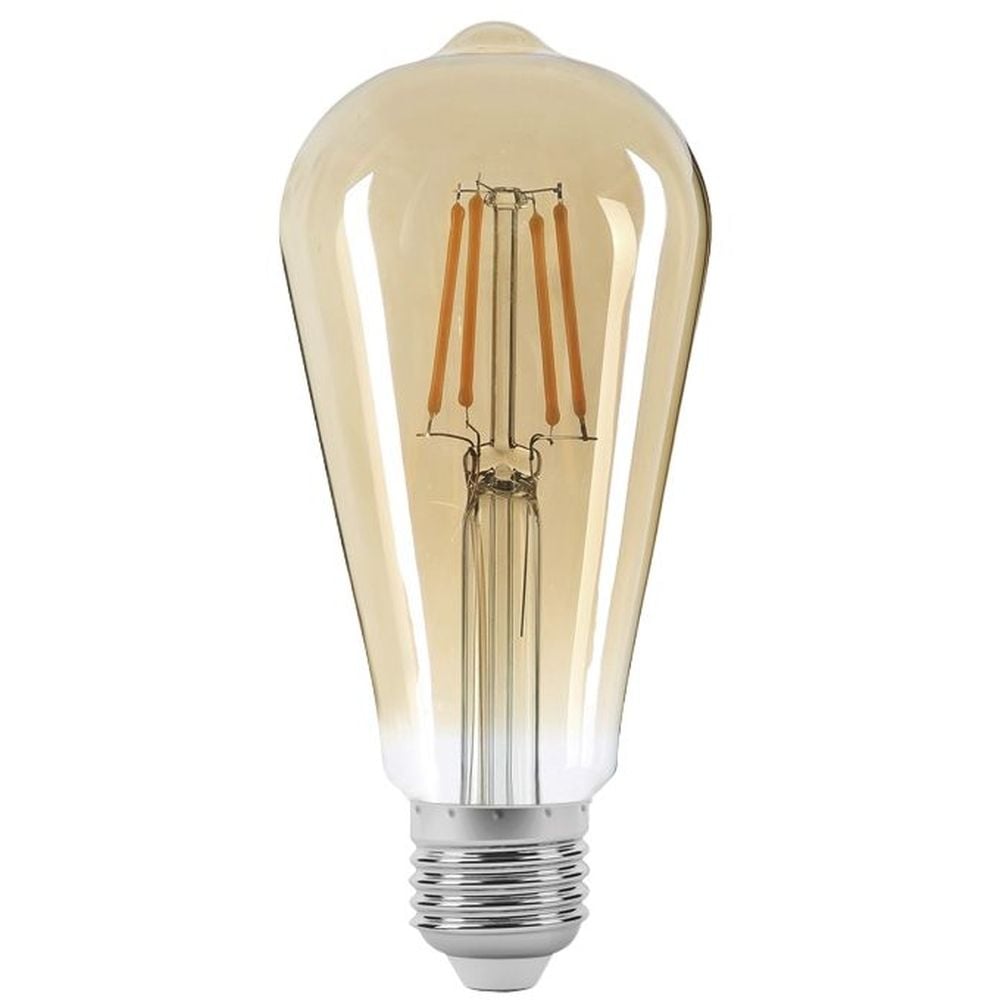 LED лампа Titanum Filament ST64 6W E27 2200K бронза (TLFST6406272A) - фото 2