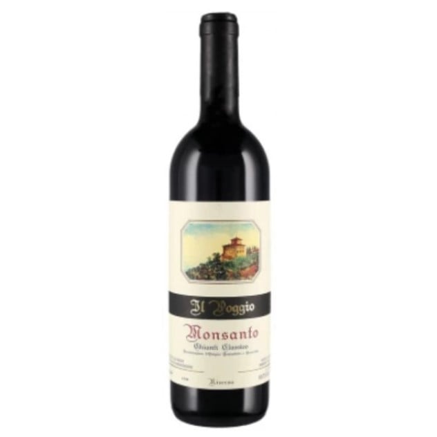Вино Castello di Monsanto Chianti Classico Riserva Il Poggio, 14%, 0,75 л - фото 1