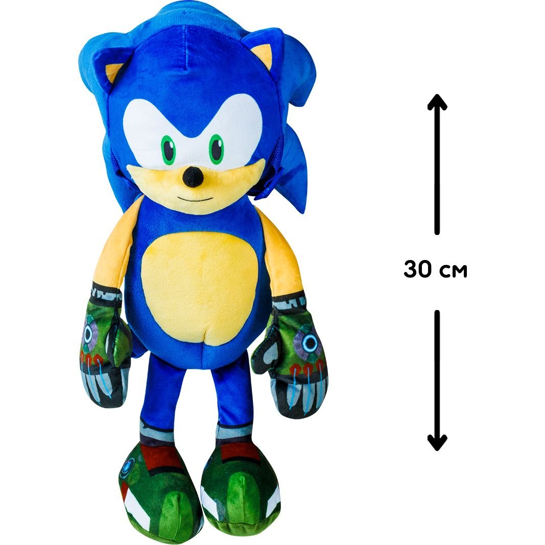 Рюкзак- игрушка Sonic Prime Соник, 30 см (SON7020) - фото 2