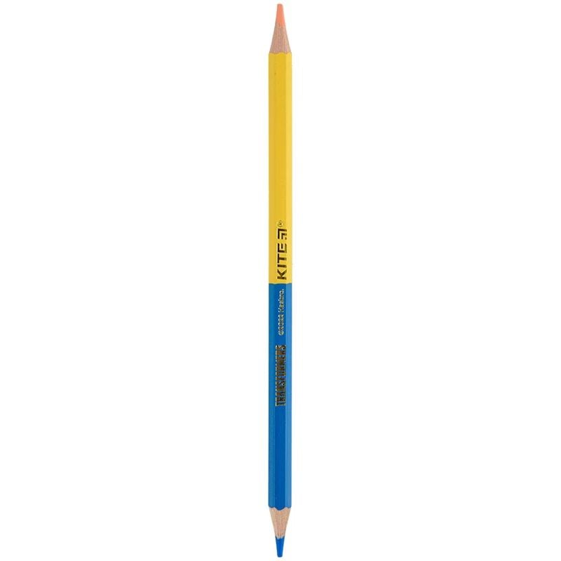 Кольорові двосторонні олівці Kite Transformers 12 шт. (TF22-054) - фото 4