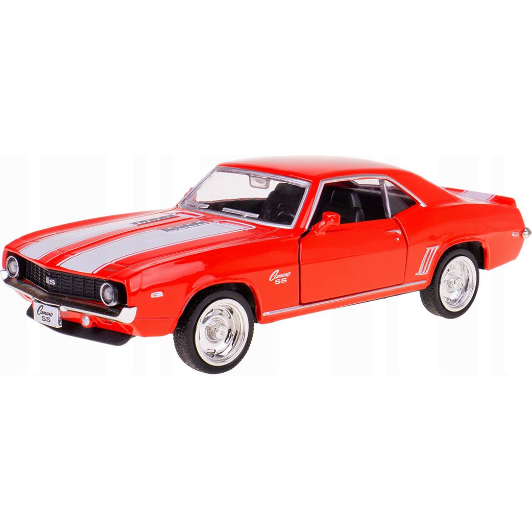 Автомодель TechnoDrive Chevrolet Camaro 1969I, 1:32, червона (250336U) - фото 1