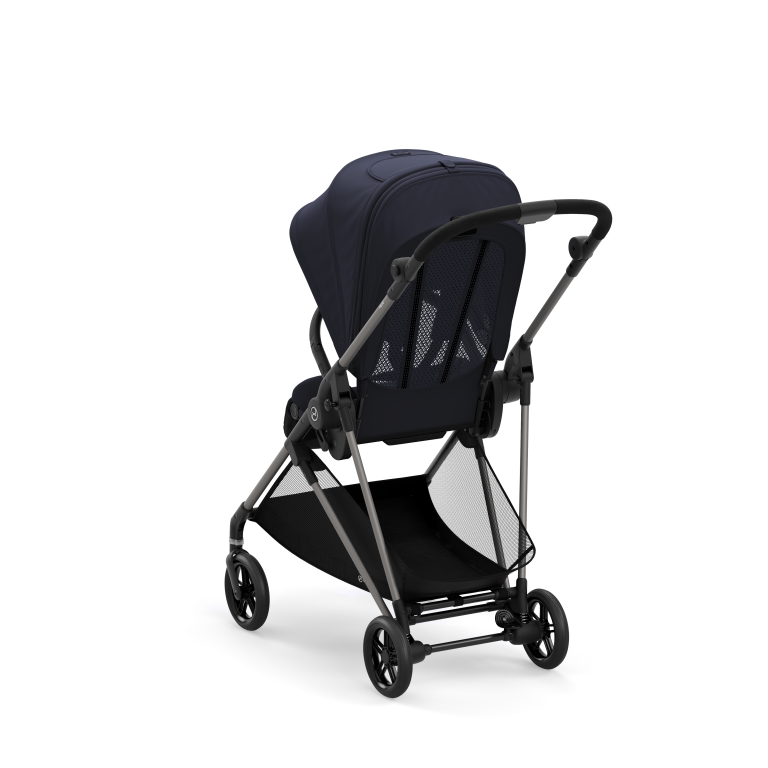 Прогулянкова коляска Cybex Melio Carbon Deep Black (521002243) - фото 4