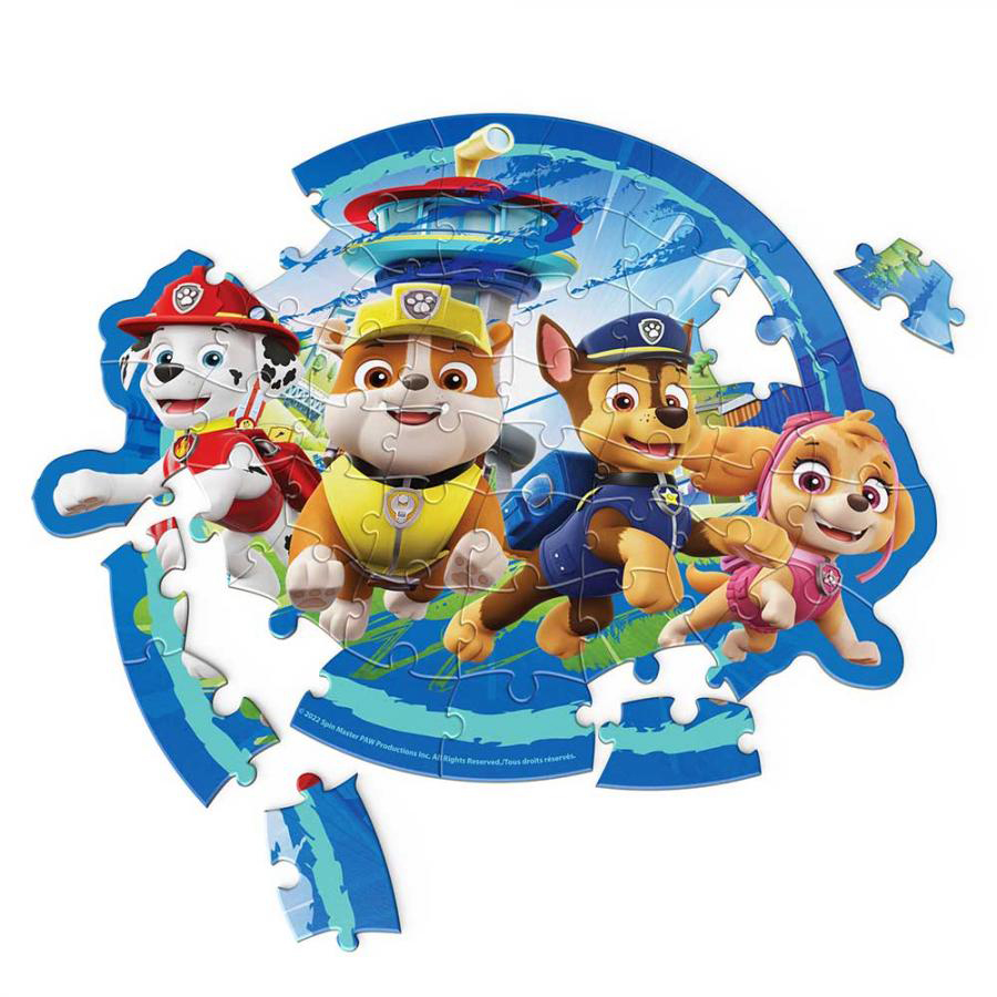 Пазл Paw Patrol Отважная команда, фигурный, 48 элементов (SM98403/6067570-2) - фото 5