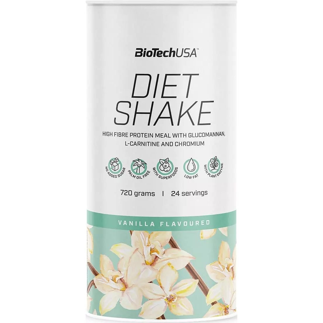 Протеин Biotech Diet Shake Vanilla 720 г - фото 1