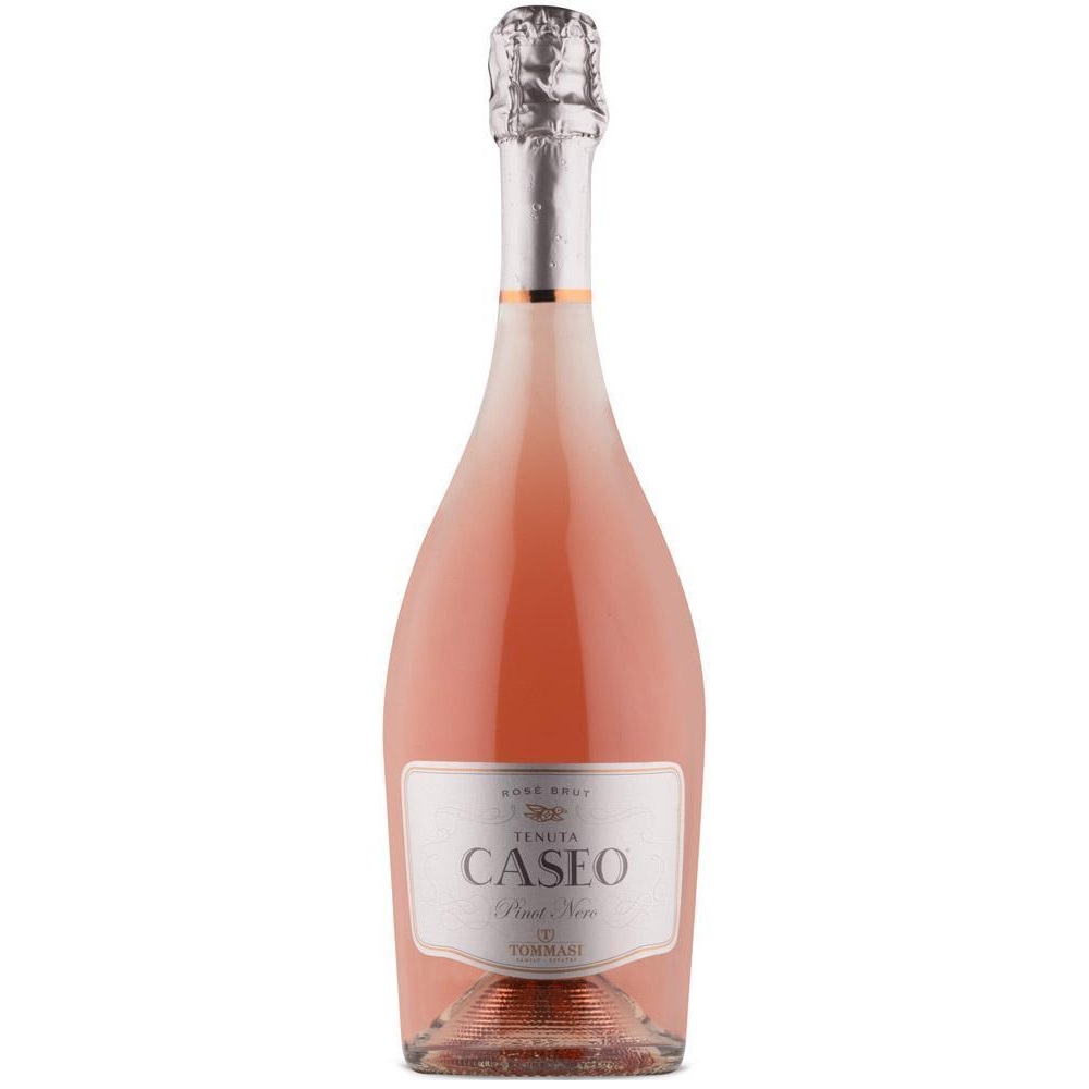 Ігристе вино Tommasi Tenuta Caseo Pinot Nero Brut, рожеве, 11,5%, 0,75 л - фото 1