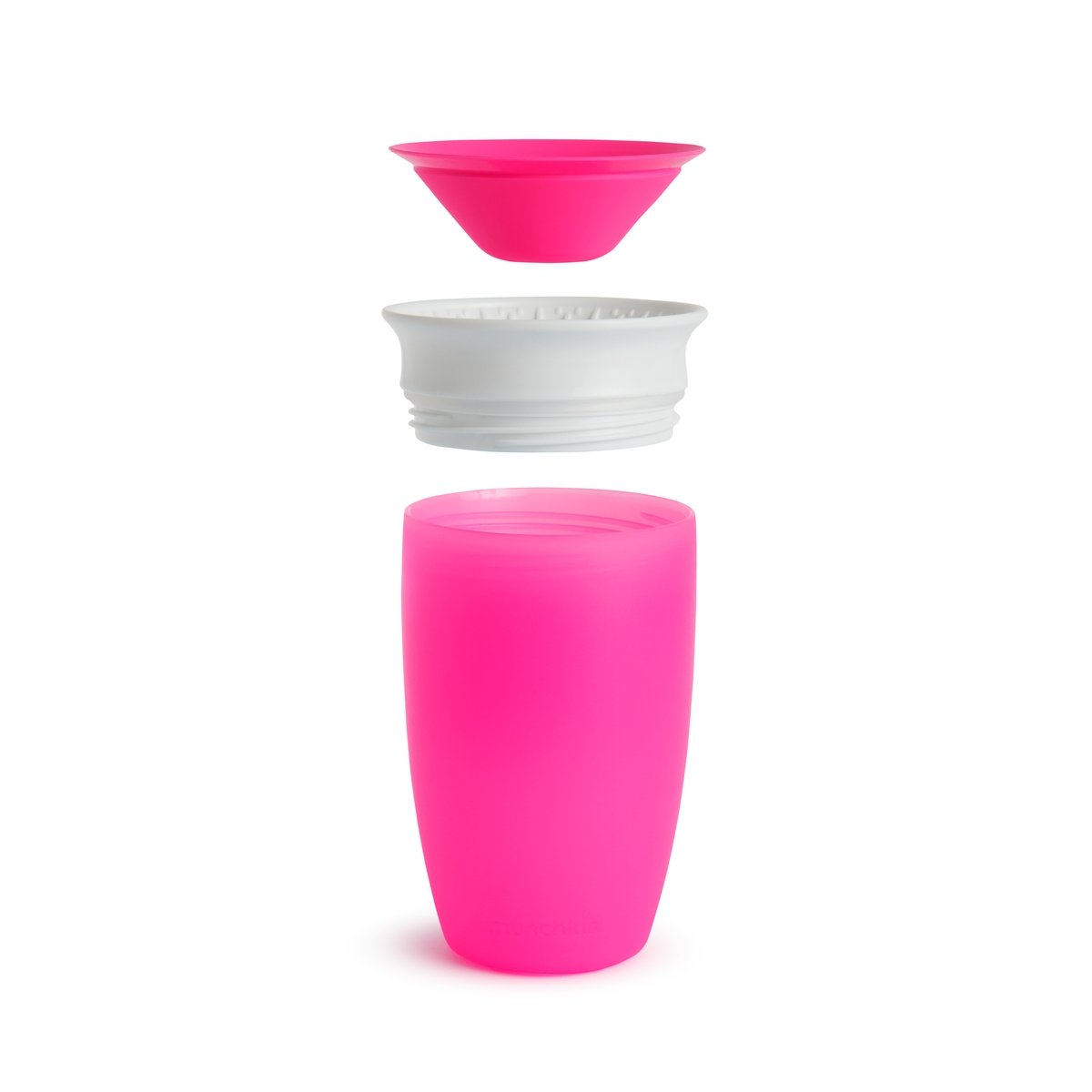 Чашка непроливная Munchkin Miracle 360, розовый, 296 мл, 1 шт. (01209601.02) - фото 3