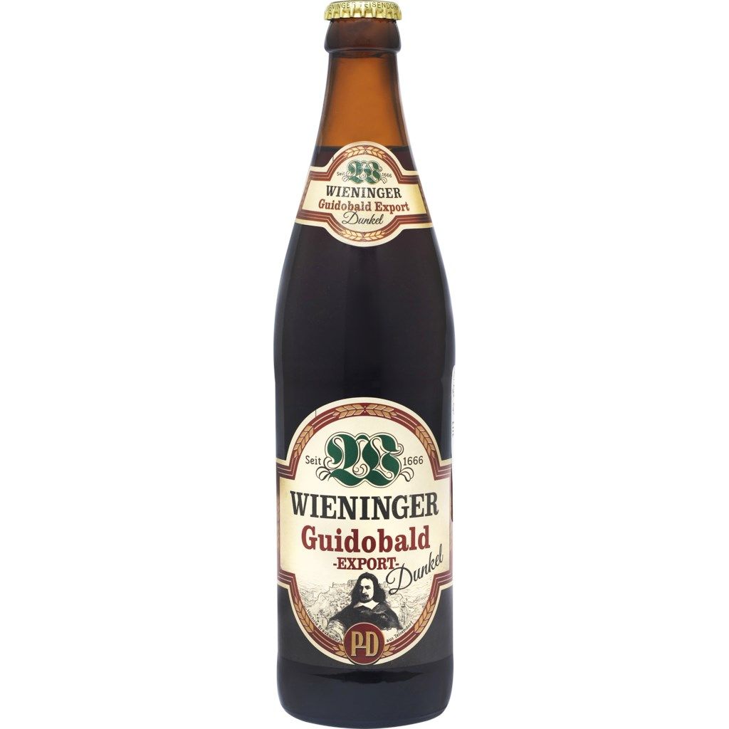 Пиво Wieninger Guidobald Export Dunkel темное 5% 0.5 л - фото 1