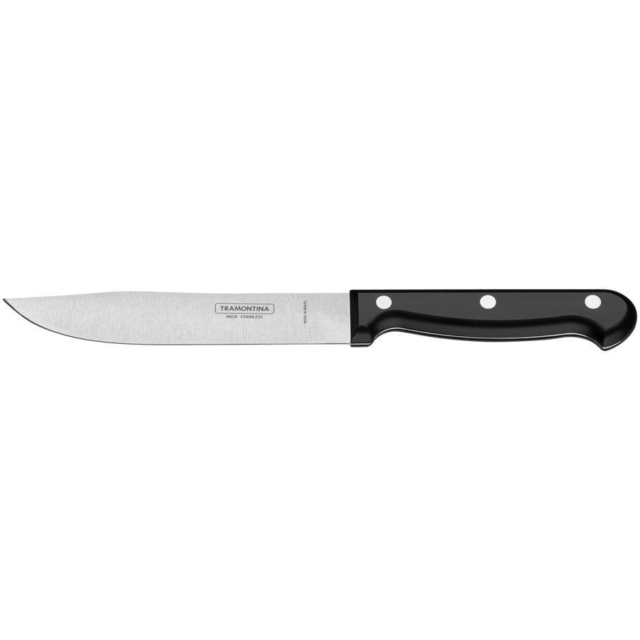 Нож кухонный Tramontina 152 мм Черный 000267 - фото 1