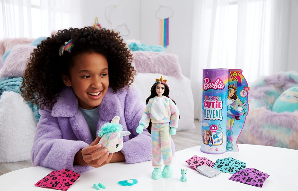 Кукла Barbie Cutie Reveal Волшебный единорог (HJL58) - фото 2