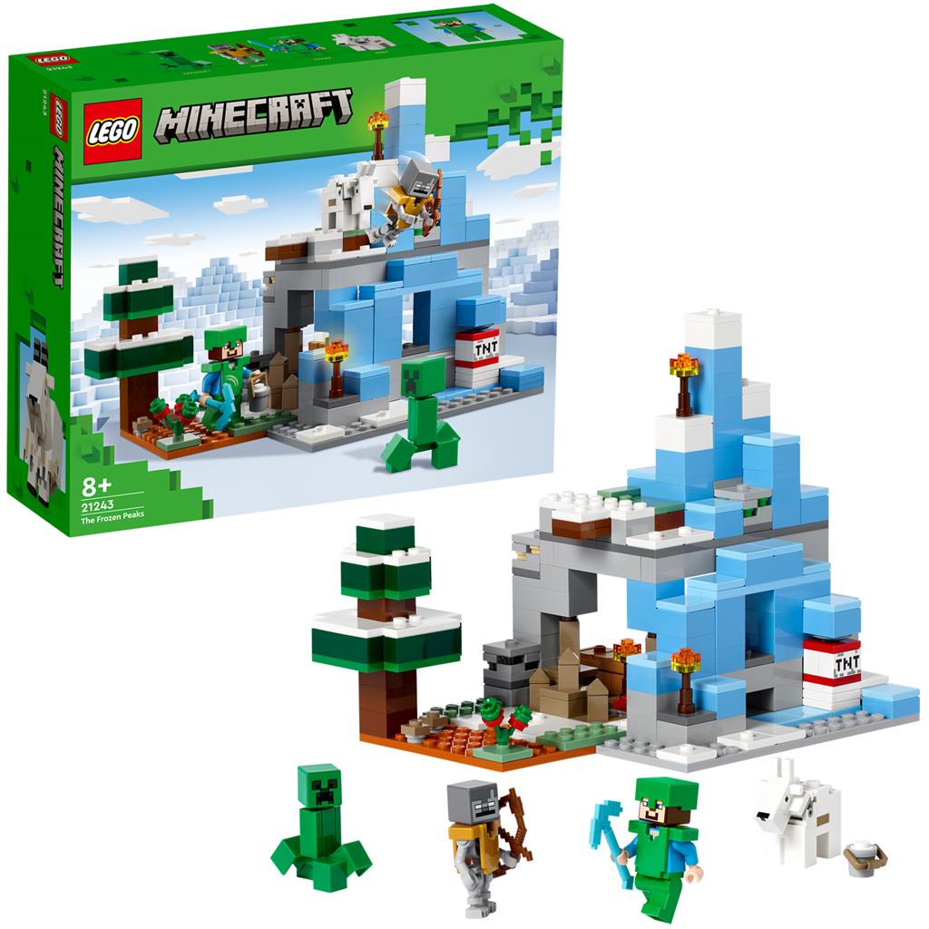 Конструктор LEGO Minecraft Замерзшие верхушки, 304 предмета (21243) - фото 4
