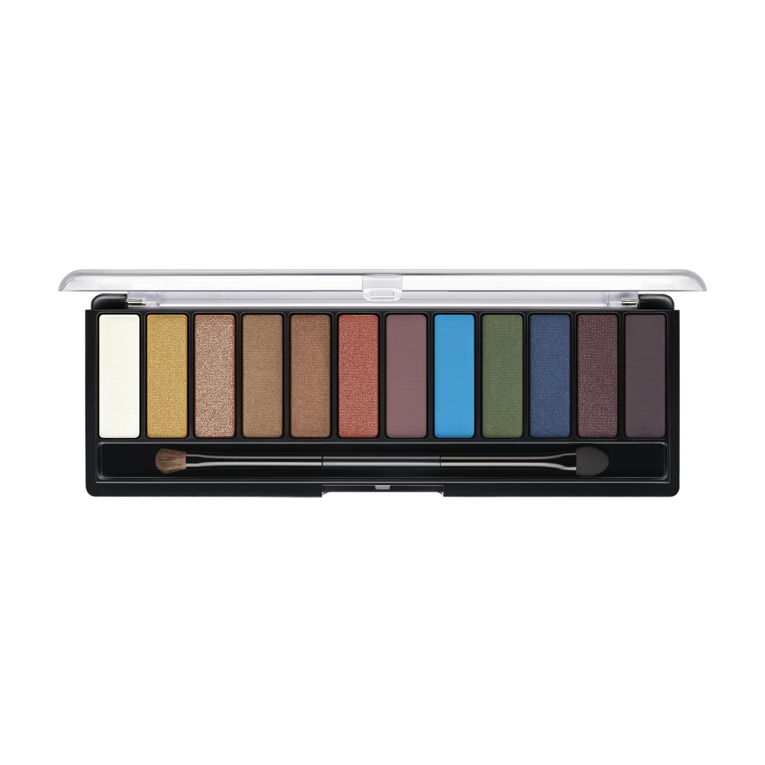 Палетка тіней для повік Rimmel Magnif'eyes Eye Countouring Palette, відтінок 004 (Colour), 14,16 г (8000019011863) - фото 2