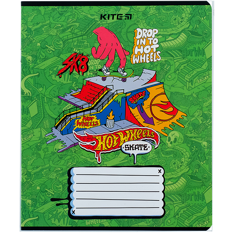 Набор тетрадей Kite Hot Wheels А5 в клетку 18 листов 20 шт. (HW24-236) - фото 5