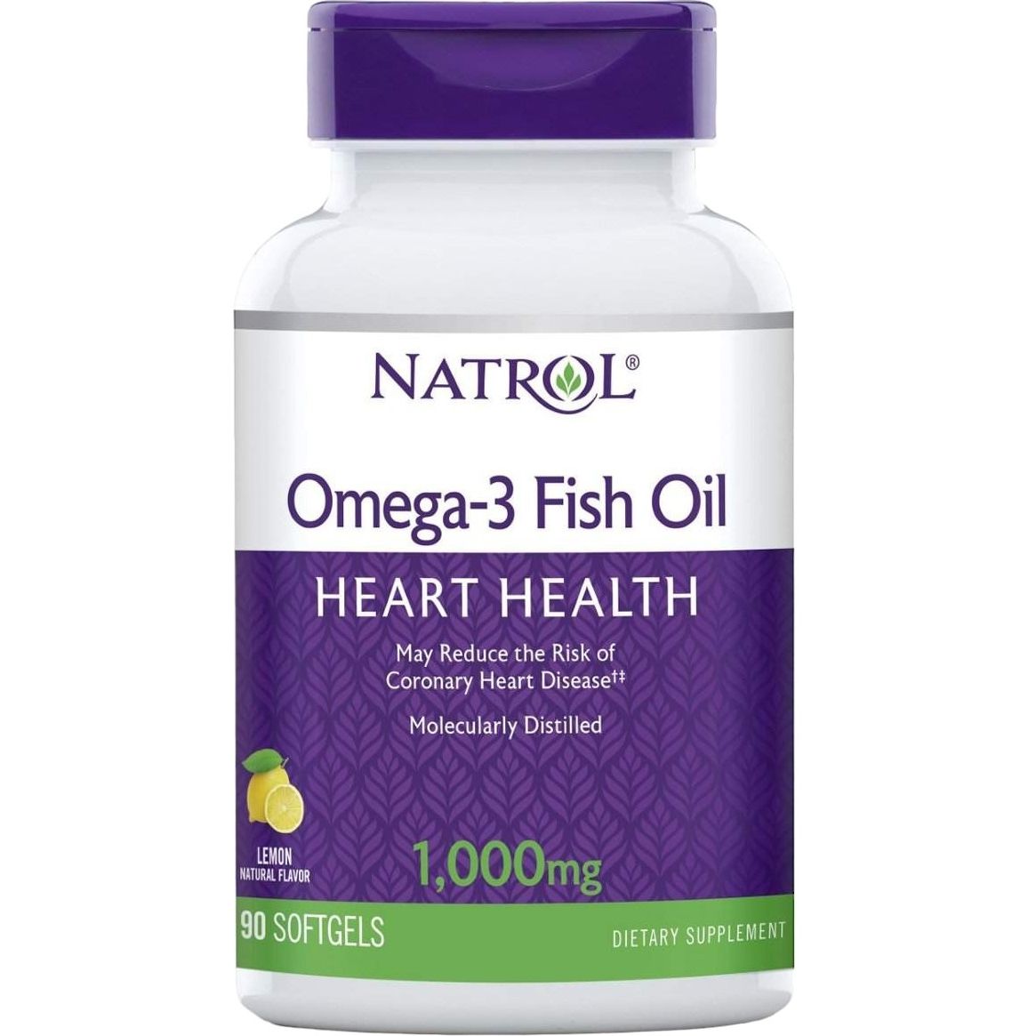 Рыбий жир Natrol Omega-3 Fish Oil 1000 мг 90 капсул - фото 1