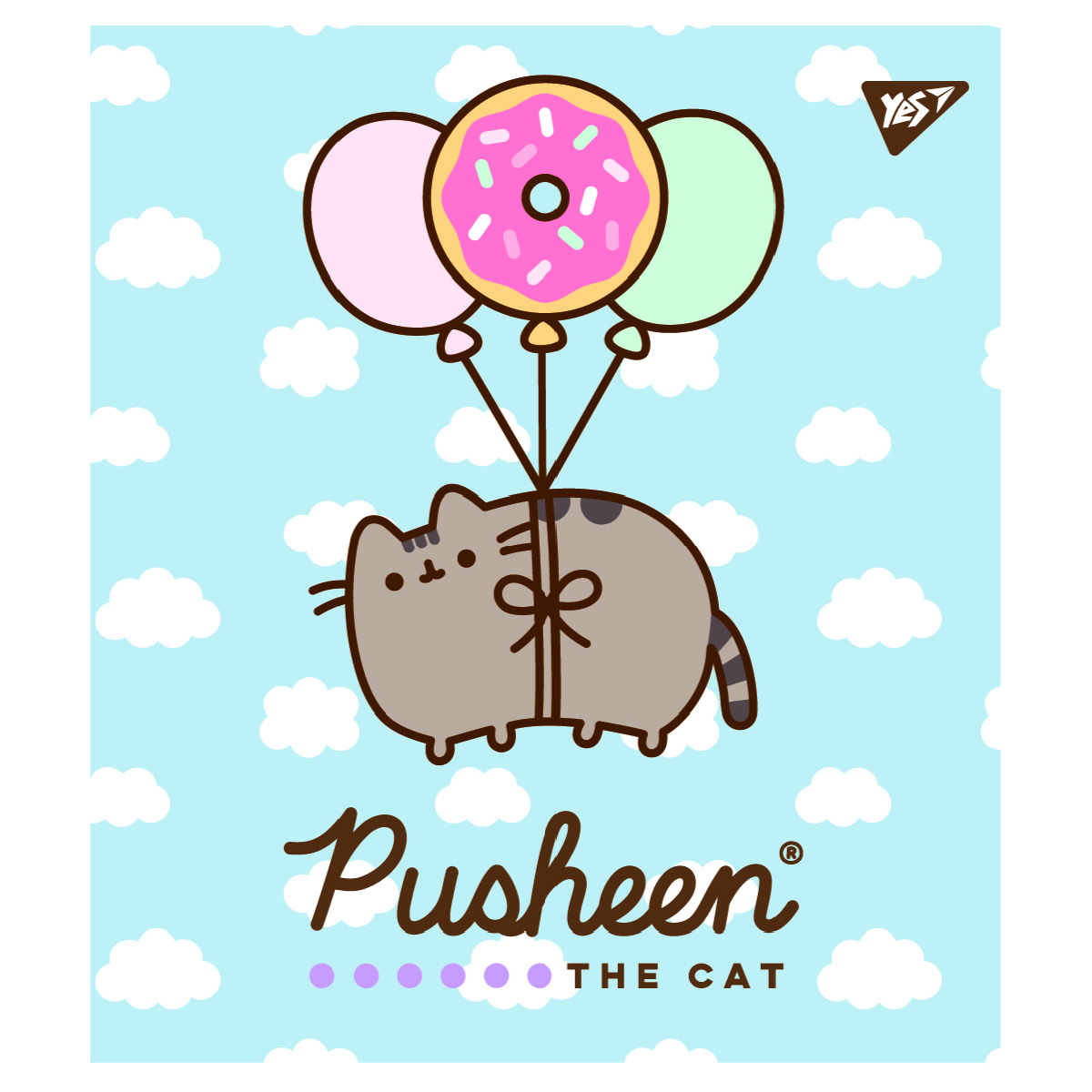 Набор тетрадей Yes Pusheen А5 в линейку 18 листов 10 шт. (766826) - фото 5