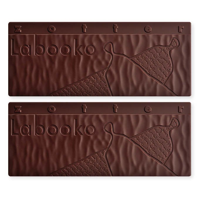 Шоколад черный Zotter Labooko Peru 80% Dark Chocolate органический 70 г (2 шт. х 35 г) - фото 2