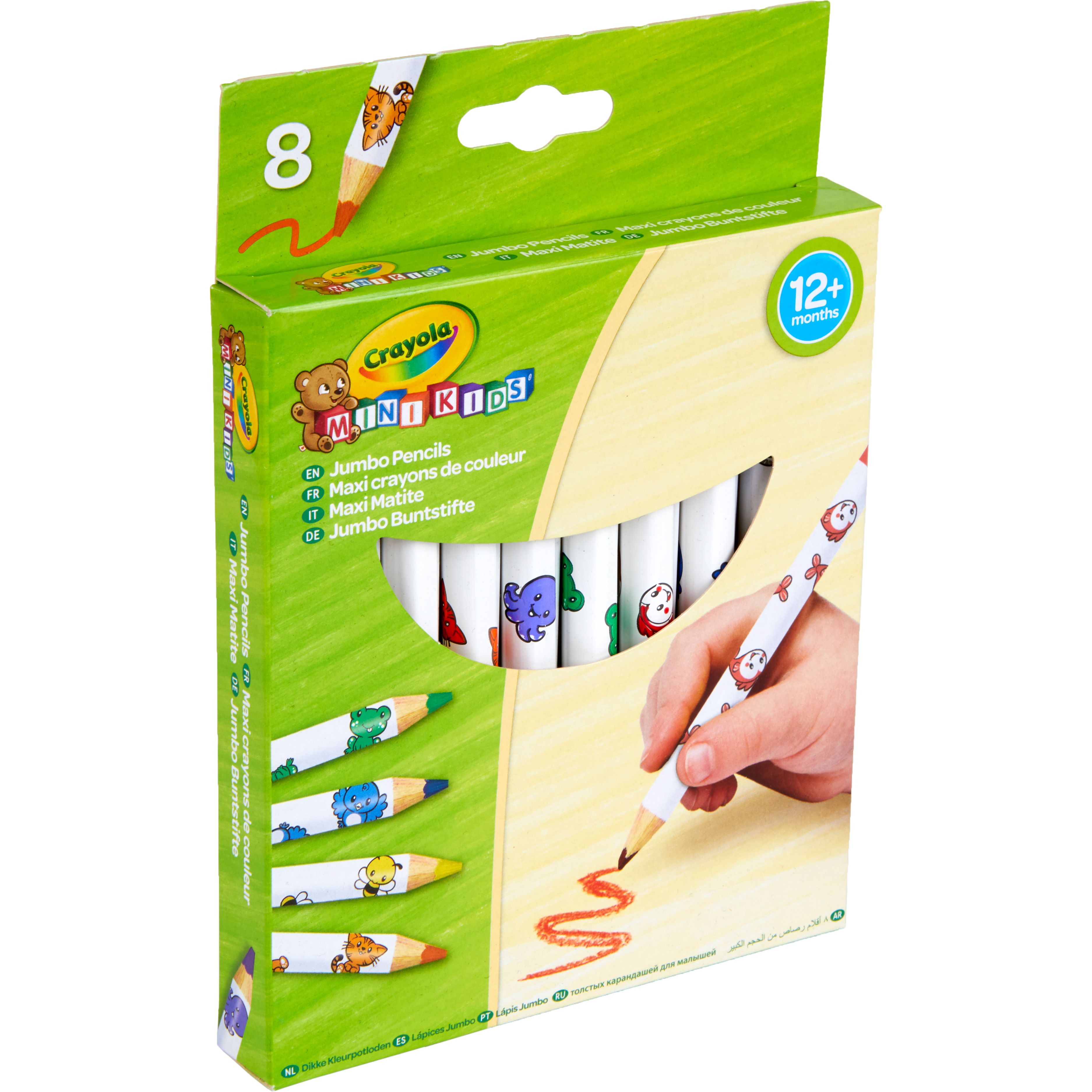 Цветные карандаши Crayola Мои первые карандаши 8 шт. (3678) - фото 2