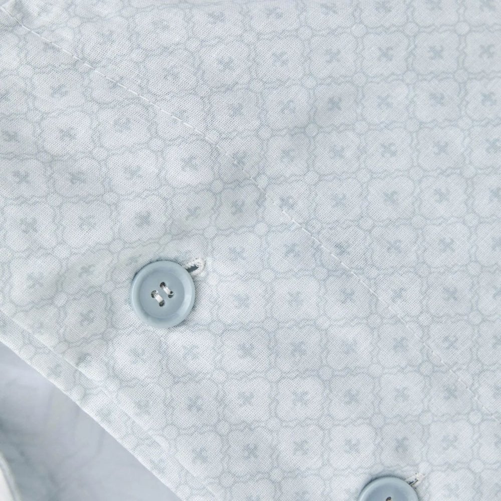 Комплекти постільної білизни з покривалом та пледом Karaca Home Infinity New, ранфорс, євро, 220х200 см, світло-блакитний (svt-2000022300599) - фото 4