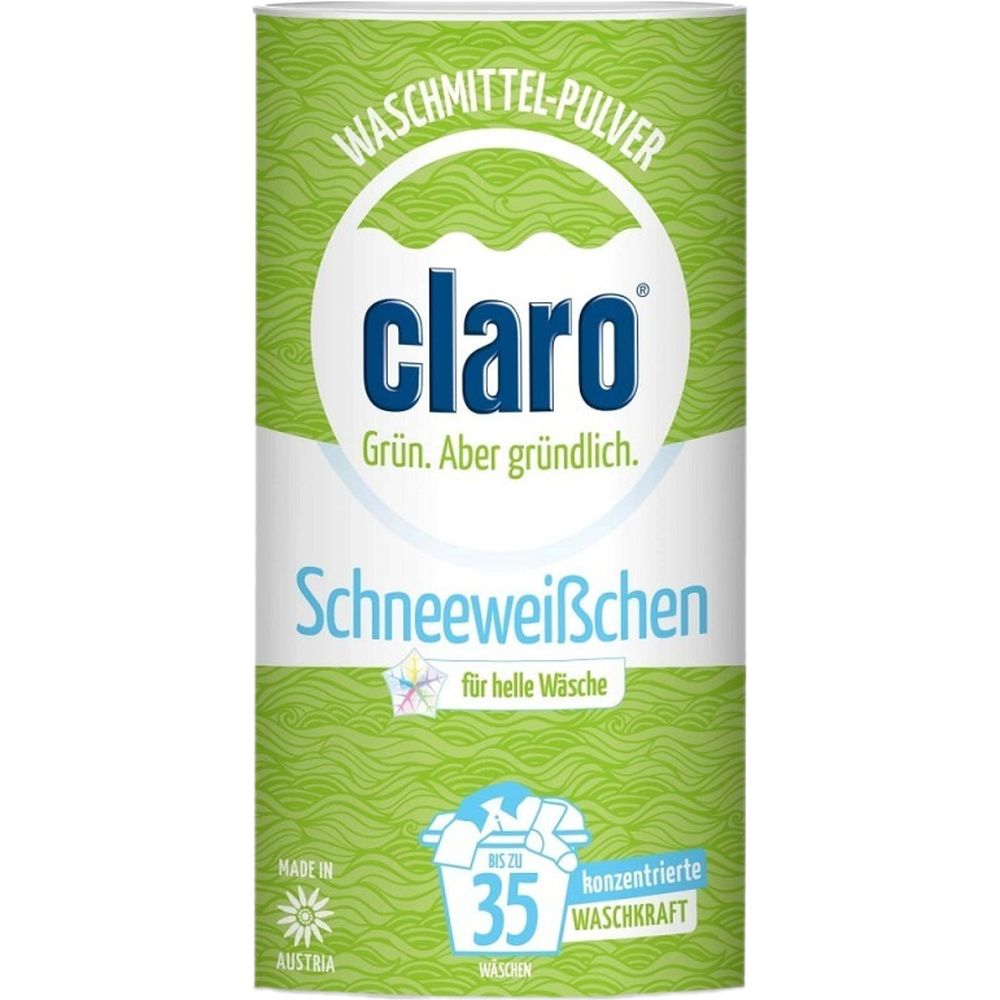 Порошок пральний Claro для білих тканин 1 кг (W1262) - фото 1