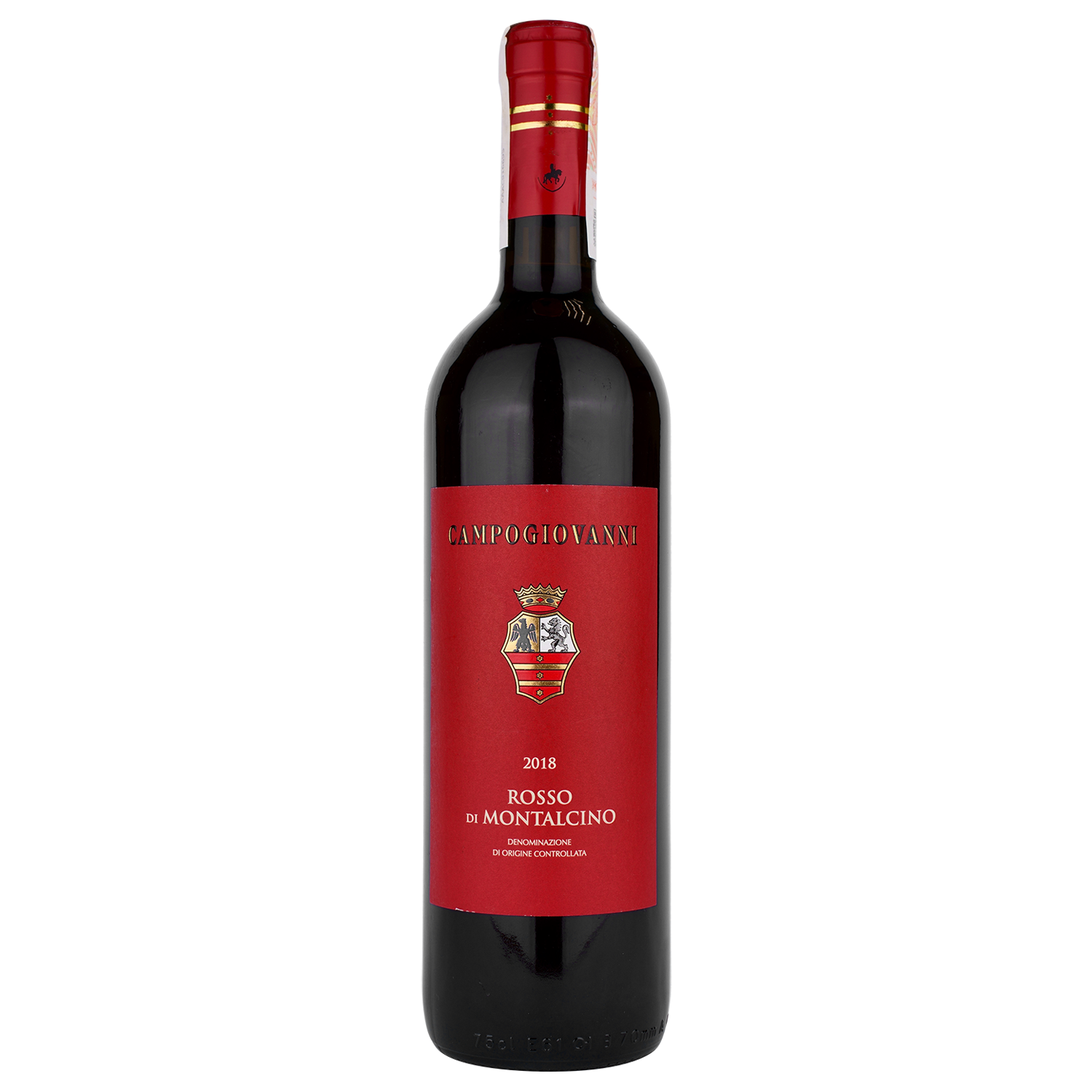 Вино San Felice Campogiovanni Rosso di Montalcino DOC, красное, сухое, 13%, 0,75 л - фото 1