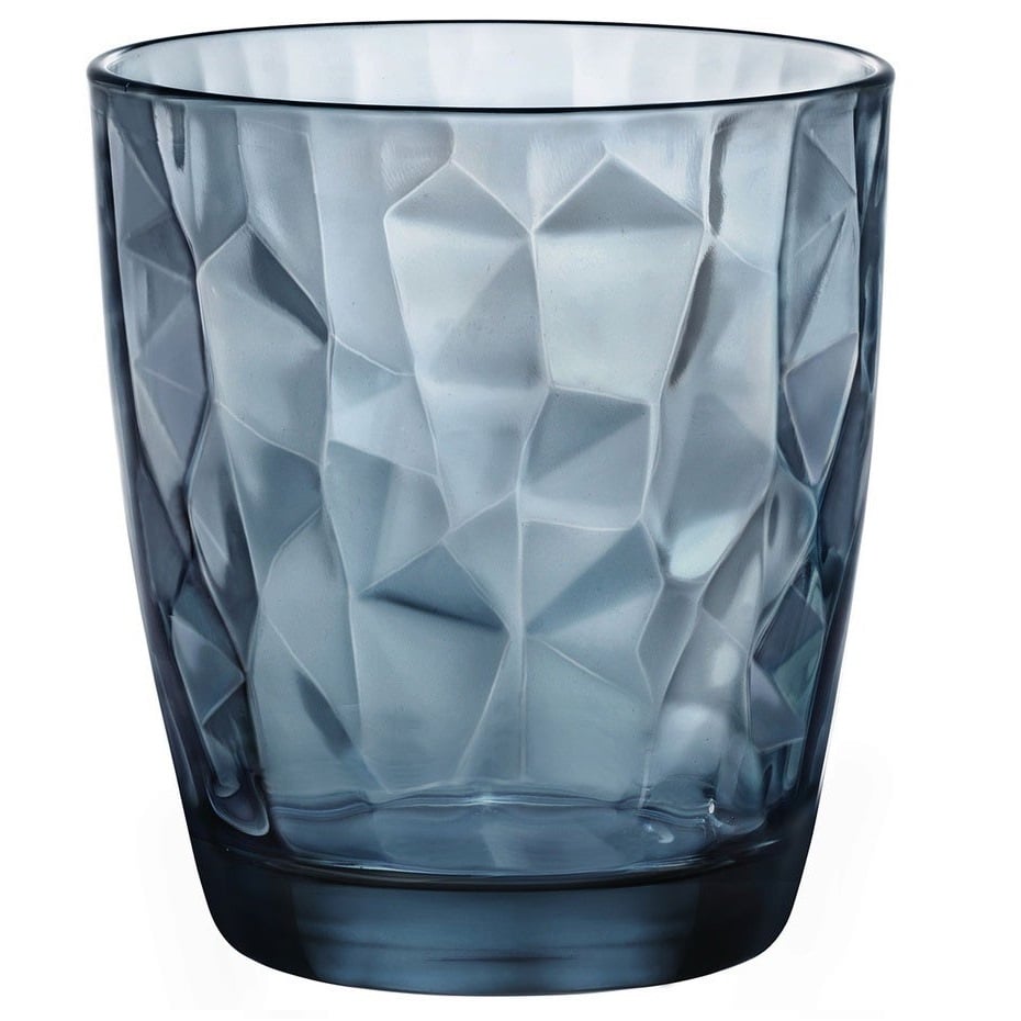 Склянка низька Bormioli Rocco Diamond Ocean Blue, 390 мл (302259M02321990) - фото 1