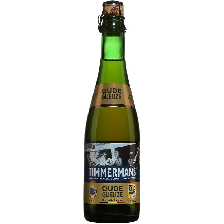 Пиво Timmermans Oude Gueuze, напівтемне, 6,7%, 0,375 л - фото 1