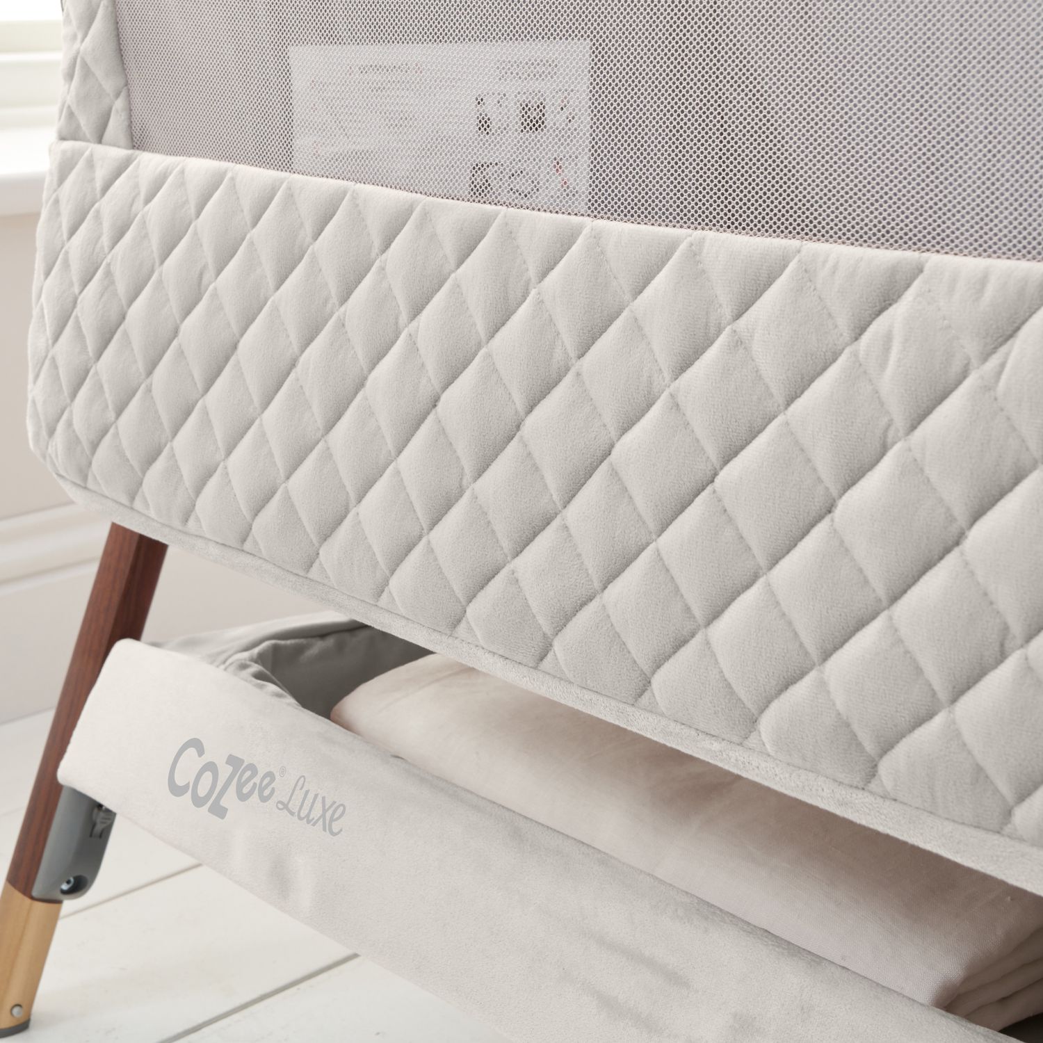 Приставная кроватка Tutti Bambini CoZee Luxe, белая (211208/6506) - фото 8