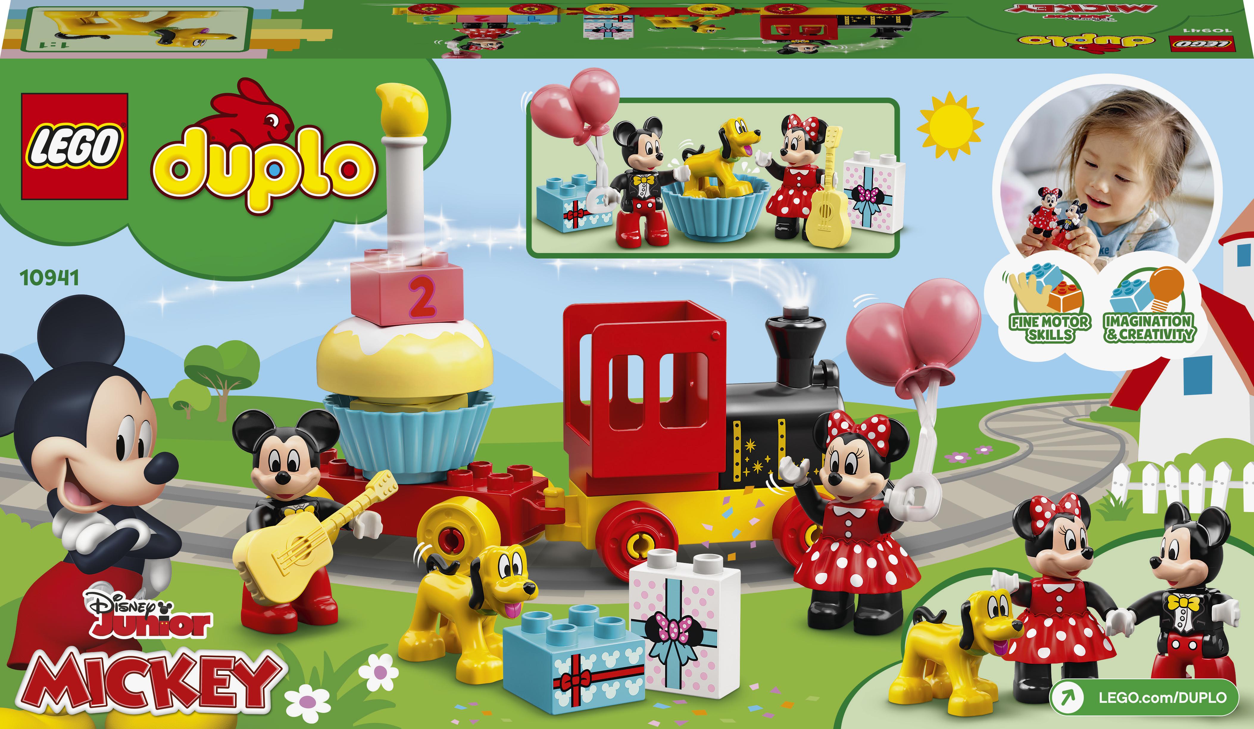 Конструктор LEGO DUPLO Disney Праздничный поезд Микки и Минни, 22 детали (10941) - фото 10