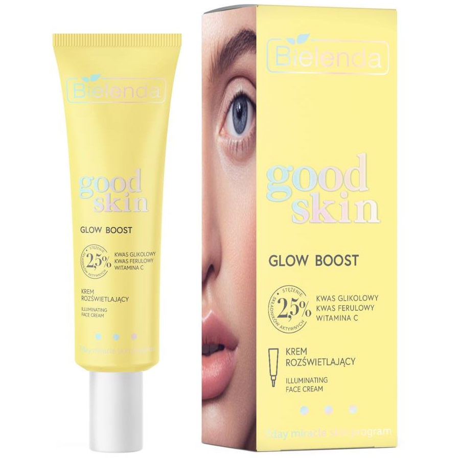 Осветляющий крем для лица Bielenda Good Skin Glow Boost, 50 мл - фото 1