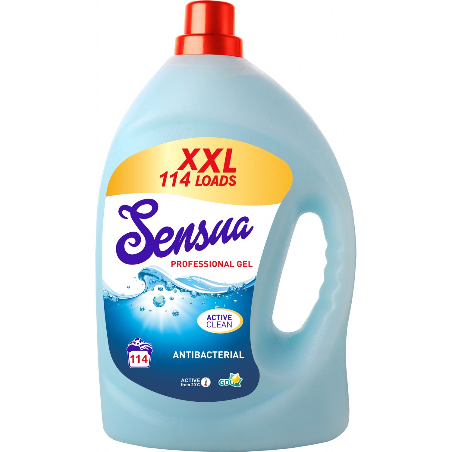 Засіб для прання Sensua Professional Gel Antibacterial 4 л - фото 1