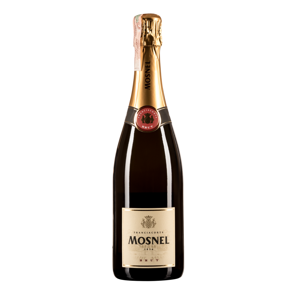 Вино игристое Mosnel Franciacorta Brut, белое, брют, 12,5%, 0,75 л - фото 1