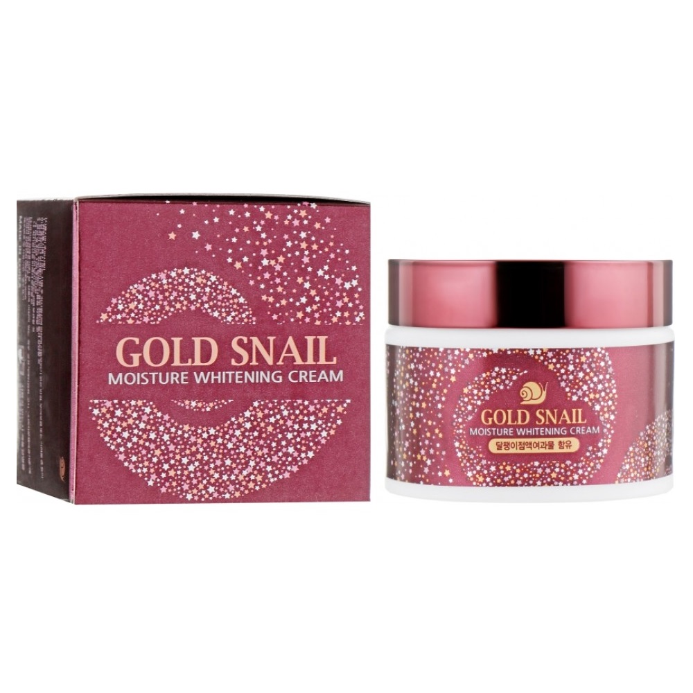 Крем для лица Enough Gold Snail Moisture Whitening Cream Муцин Улитки, 50 г - фото 1