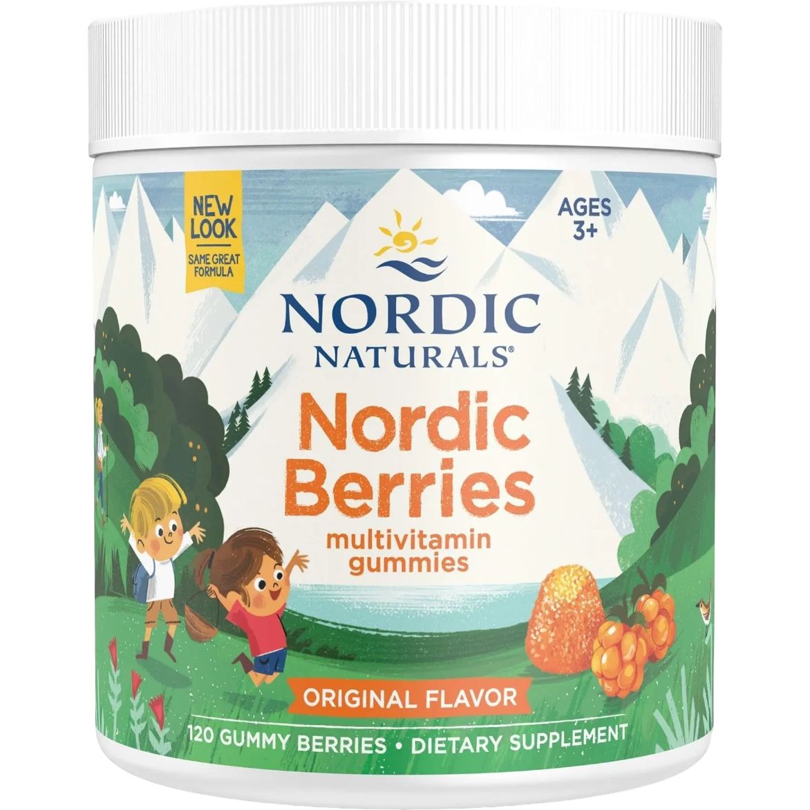 Мультивитамины Nordic Naturals Nordic Berries Original Flavor 120 жевательных конфет - фото 1