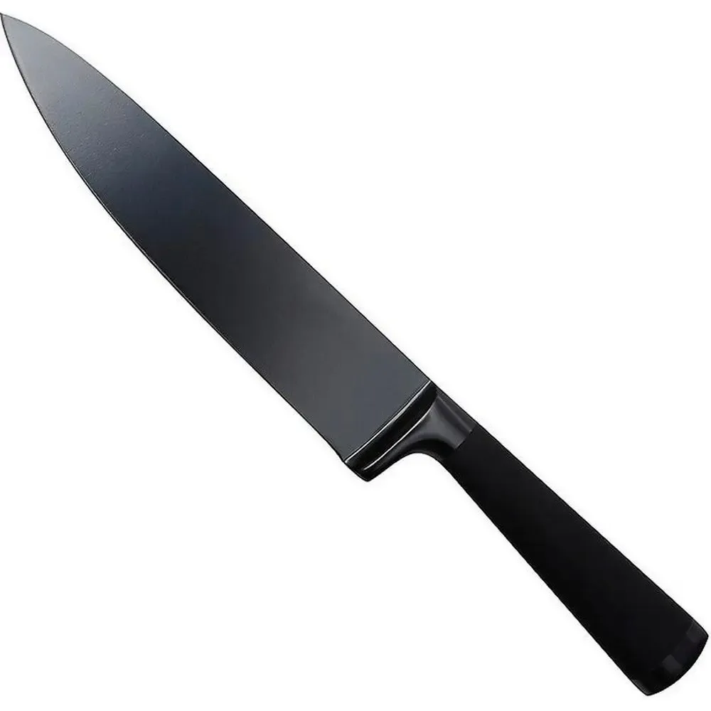Нож кухонный Bergner Blackblade 20 см (BG-8777) - фото 1