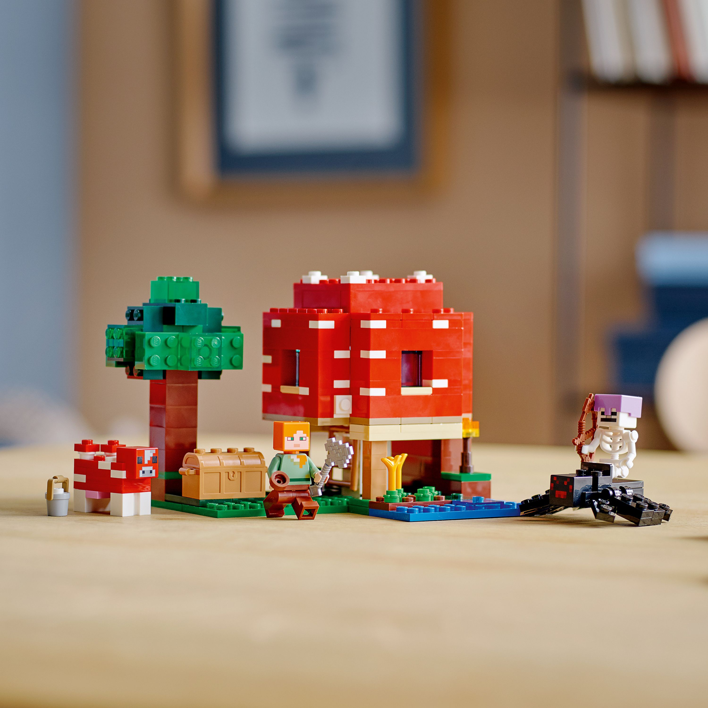Конструктор LEGO Minecraft Грибний будинок, 272 деталей (21179) - фото 5