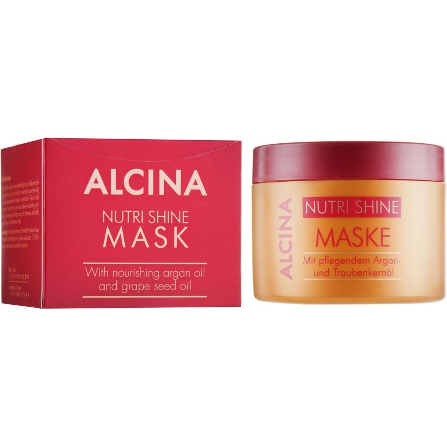 Маска для волосся Alcina Nutri Shine Oil Mask з аргановим маслом, 200 мл - фото 1